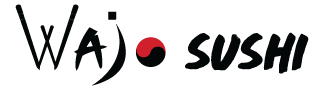 Wajo Sushi logo scroll