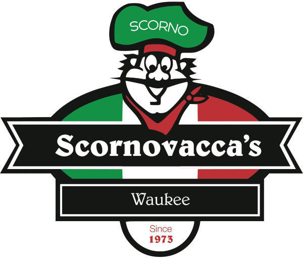 Scornovaccas Waukee logo scroll
