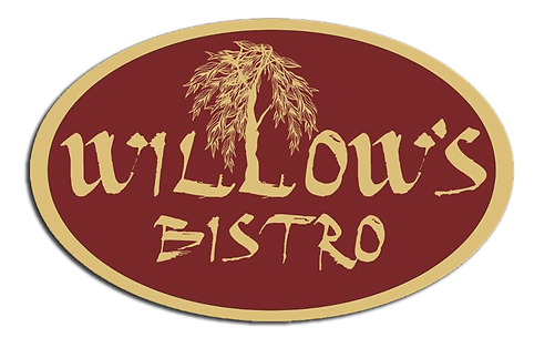 Willow's Bistro logo scroll