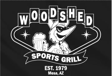 The Woodshed II logo top