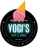 Yogi's Cups & Cones logo
