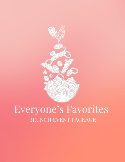 Everyone's Favorites Brunch Event Package PDF