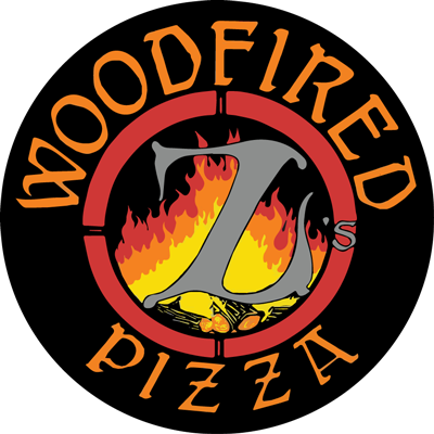 Z's Wood Fired Pizza logo scroll