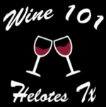 Wine 101 logo scroll