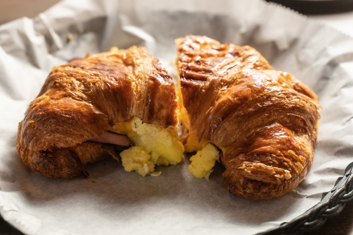 ham and cheese croissant