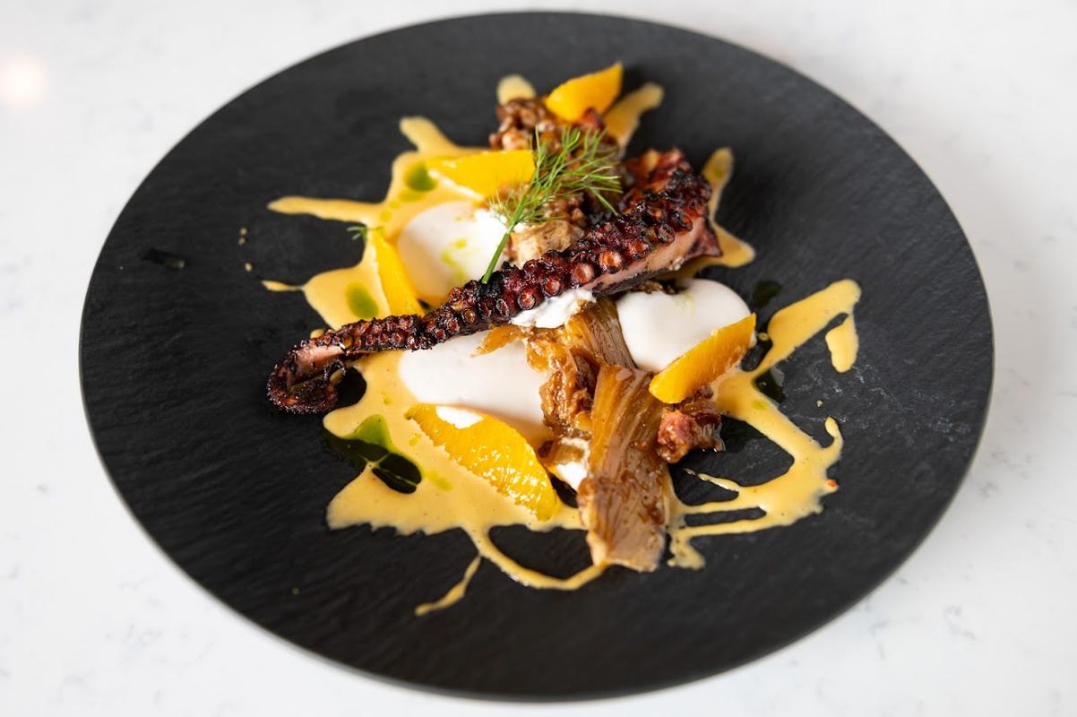 Char-Grilled Octopus