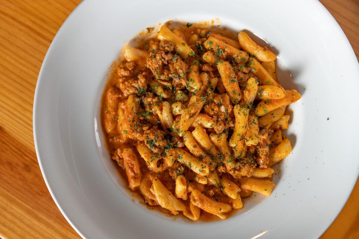 Cavatelli Pasta With Vodka Sauce