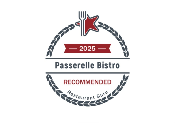 Passerelle Bistro has earned recommendation from Restaurant Guru