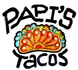 Papi's Taco's logo top