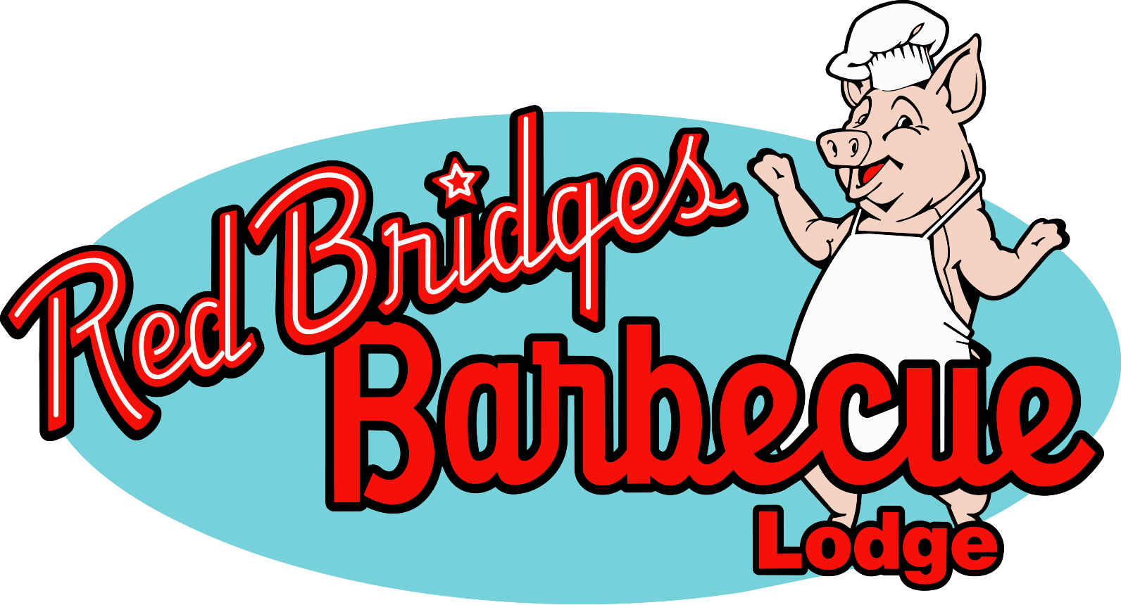 Red Bridges Barbecue Lodge logo top - Homepage