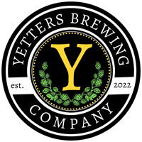 Yetters Brewing Company logo scroll