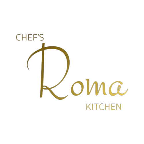 Chef's Roma Kitchen logo scroll