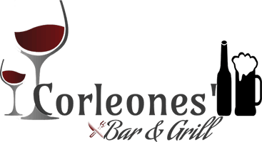 Corleone's Bar & Grill logo scroll