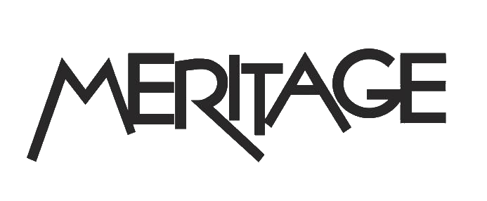Meritage Restaurant logo scroll