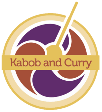 Kabob and Curry logo scroll