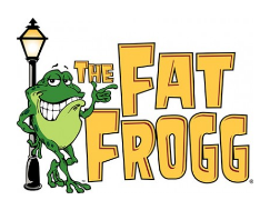 The Fat Frogg Bar & Grill logo top