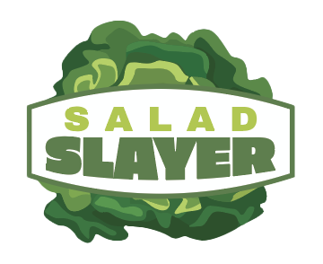 Salad Slayer logo top