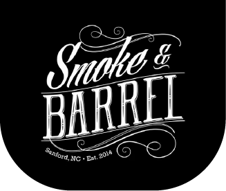 Smoke and Barrel logo top - Homepage