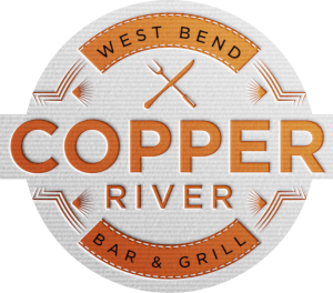 Copper River Bar & Grill logo scroll