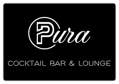 Pura Cocktail Bar & Lounge logo scroll