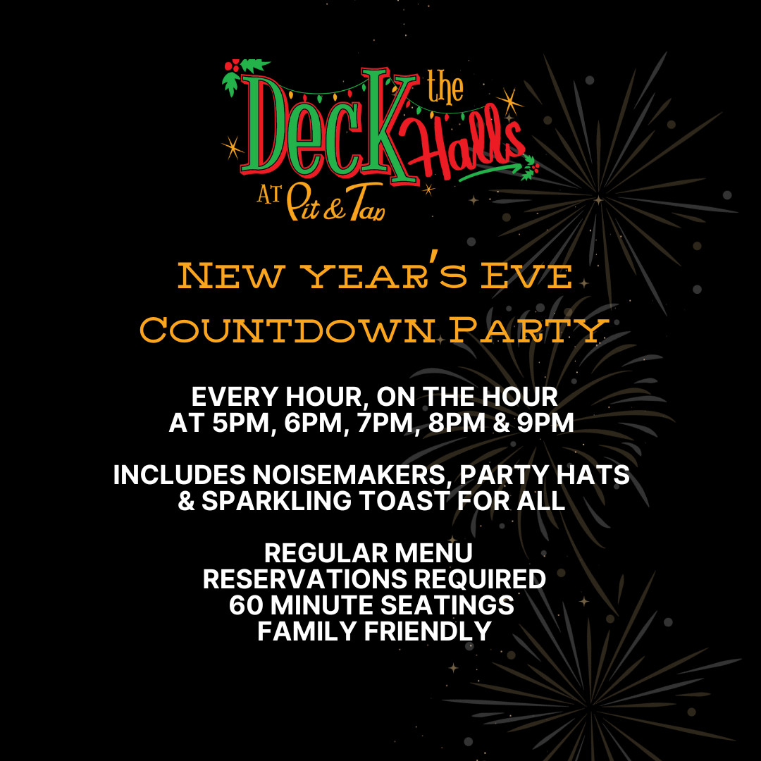New Years Eve flyer