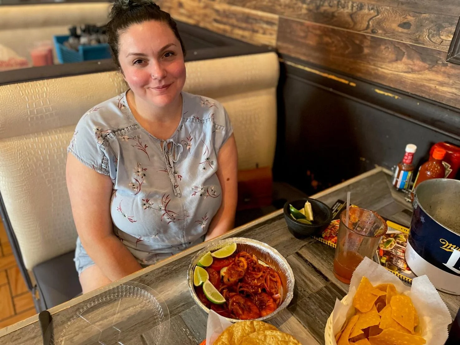 Chef and owner of Comal 864, Dayna Lee-Márquez.