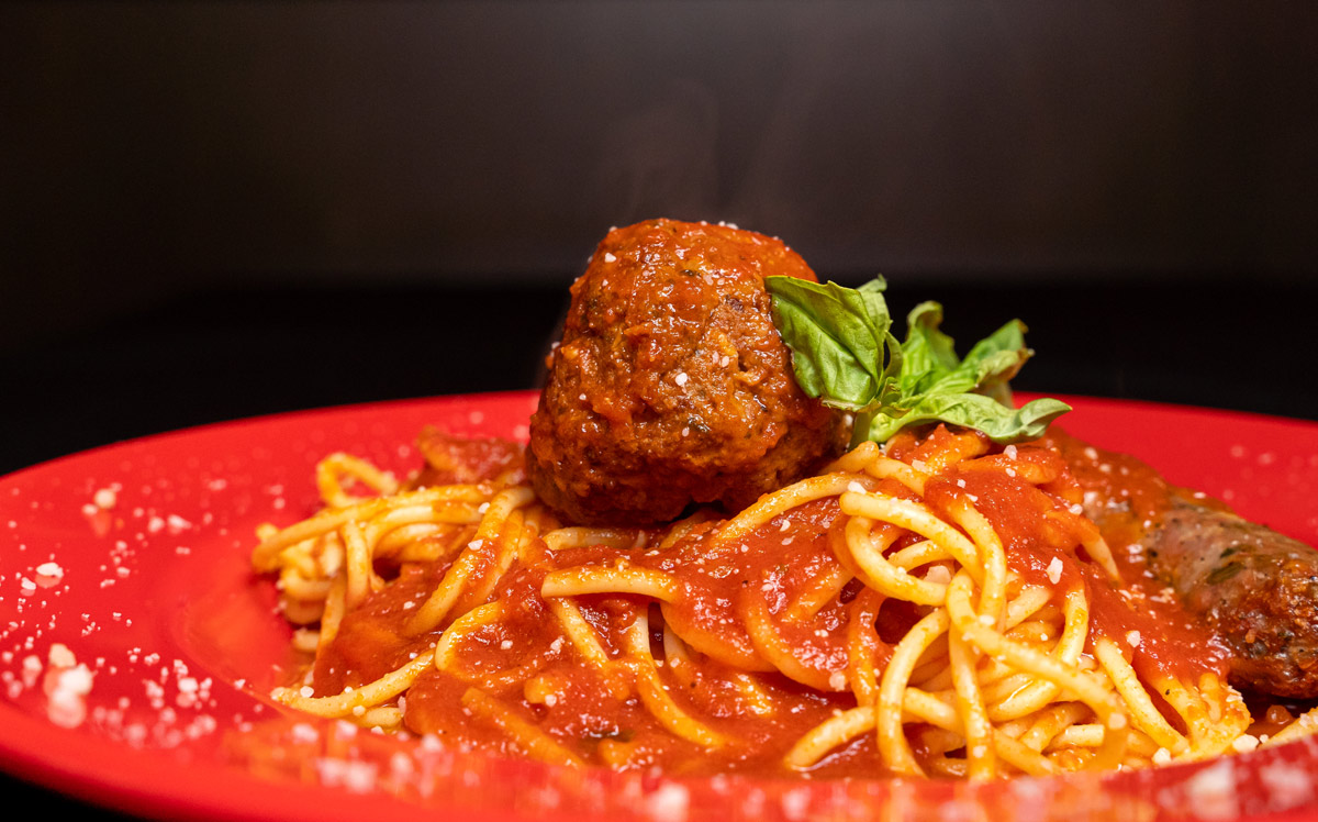 Spaghetti Meatball, Served