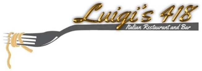 Luigi's 418 logo top