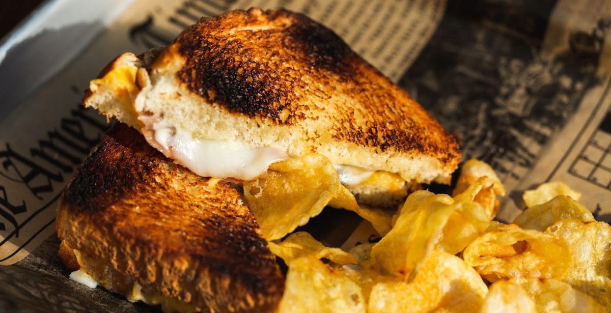 Not Your Childhood Grilled Cheese