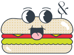 Ampersandwich logo top