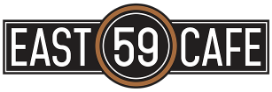 East 59 Cafe logo scroll