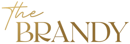The Brandy logo scroll