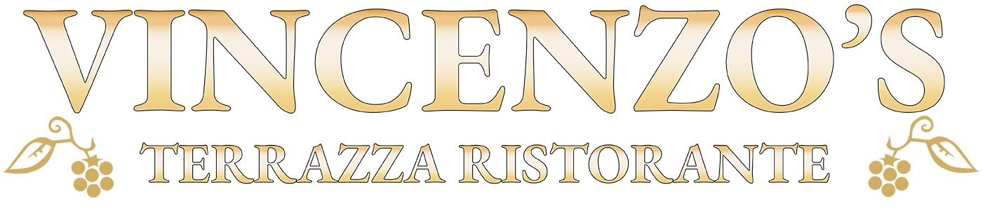 Vincenzo's Terrazza logo scroll