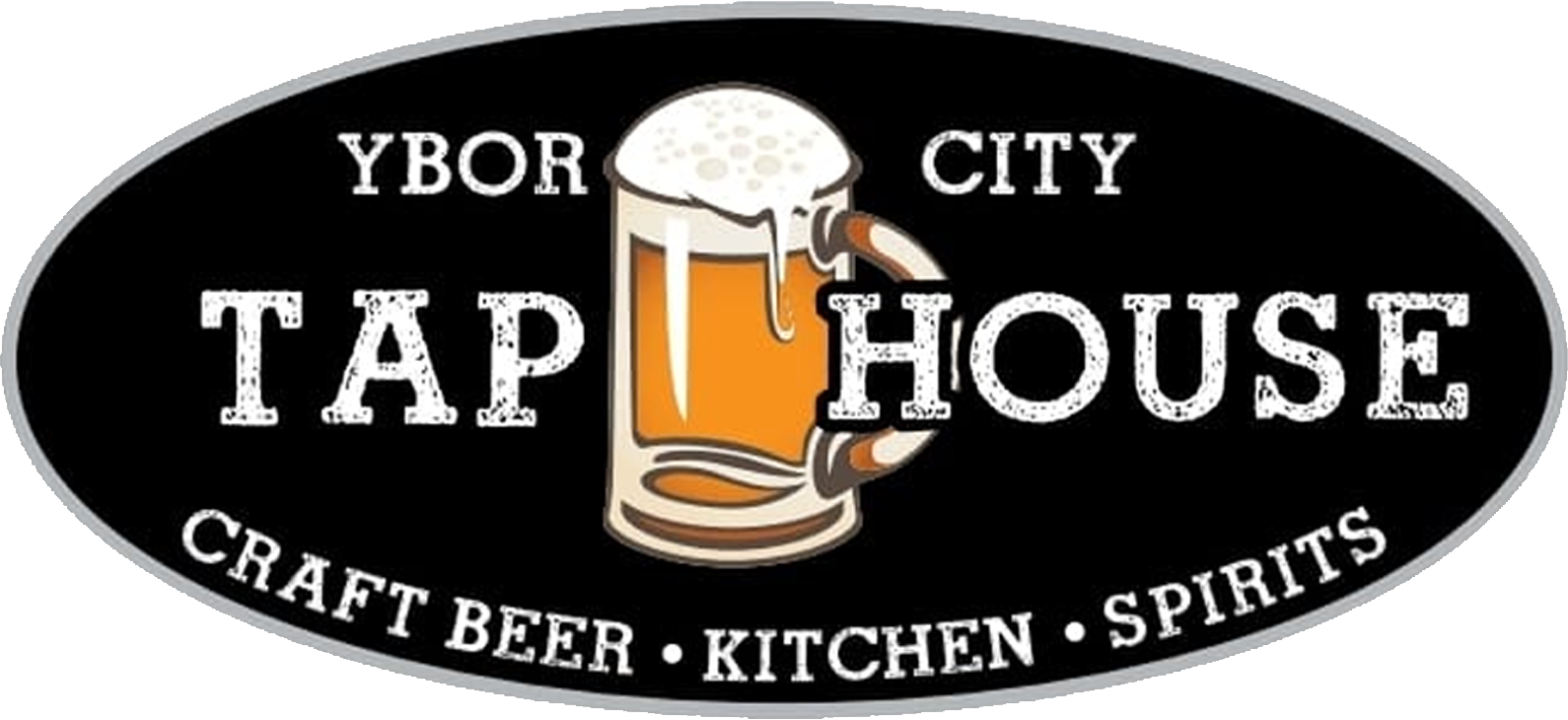 Ybor City Tap House logo scroll