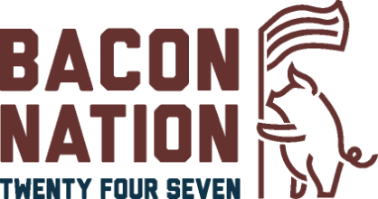 Bacon Nation logo scroll