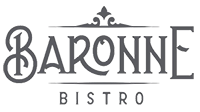 Baronne Bistro logo top - Homepage