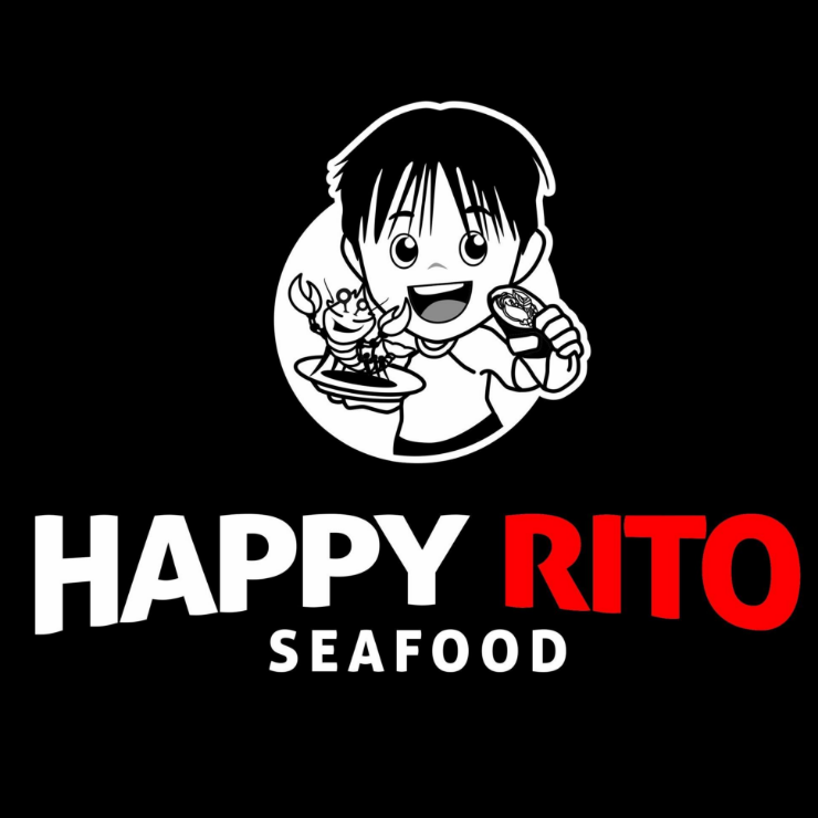 Happyrito Seafood logo top