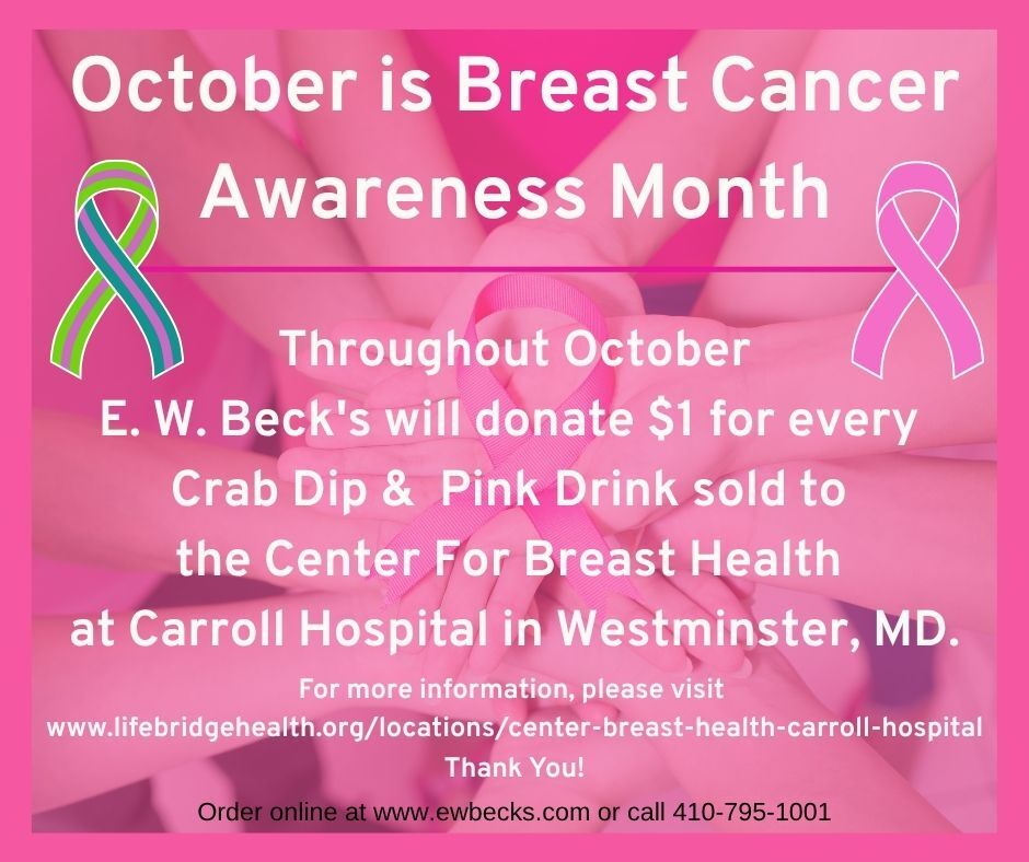 Beck's Oktober is the Breast Cancer Awareness Month