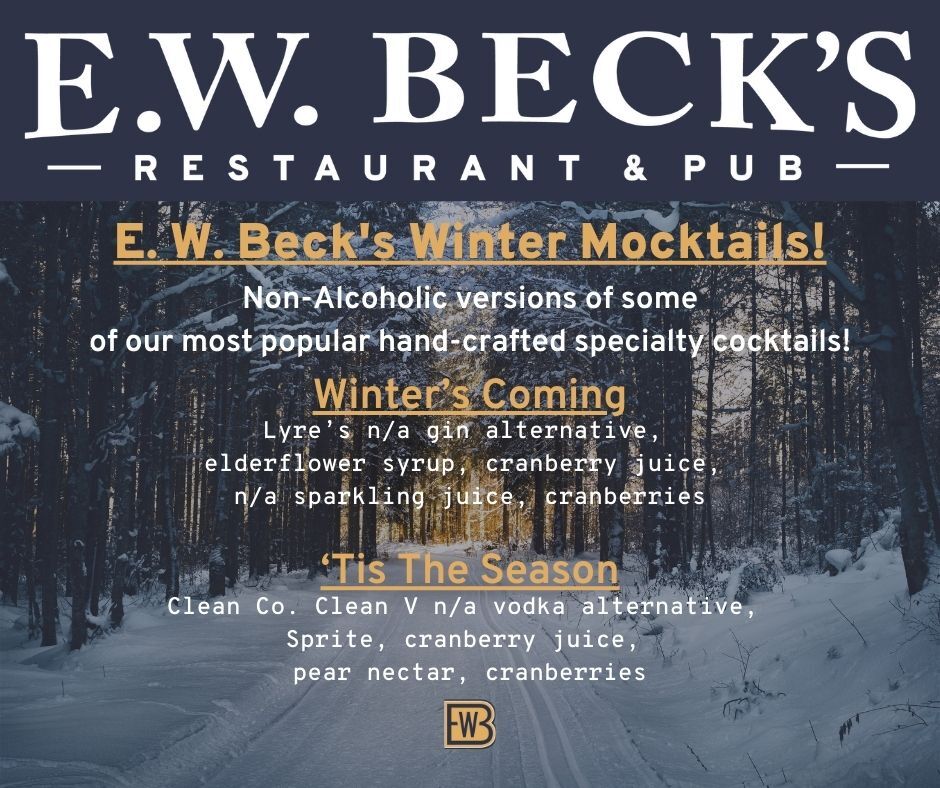 Beck's Winter Mocktails