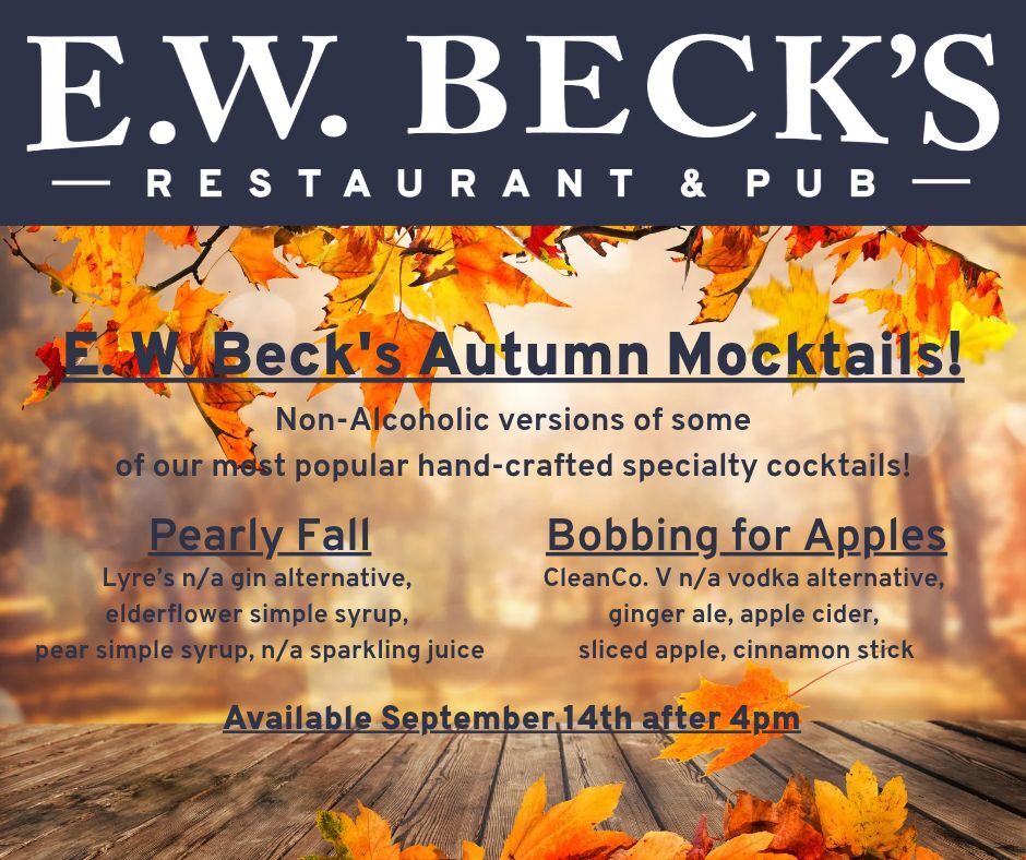 Beck's Autumn Mocktails