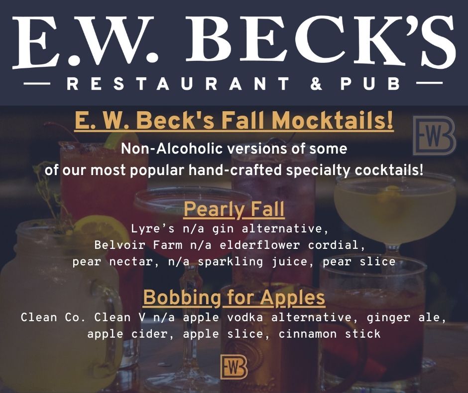 E.W. Beck's promotional flyer