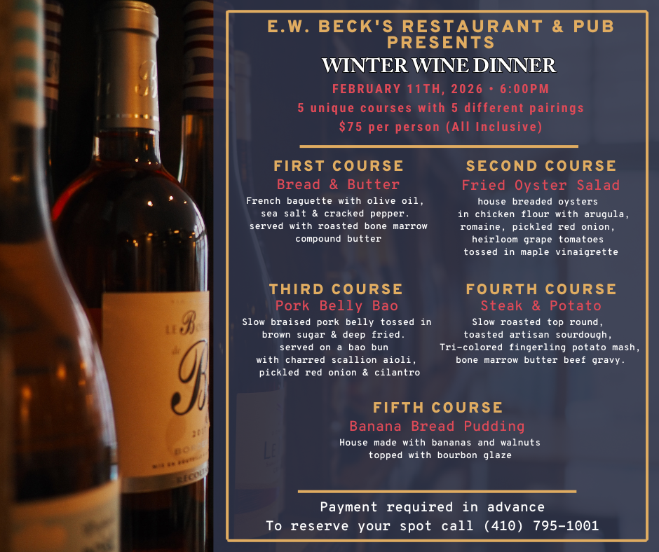 Wine Dinner