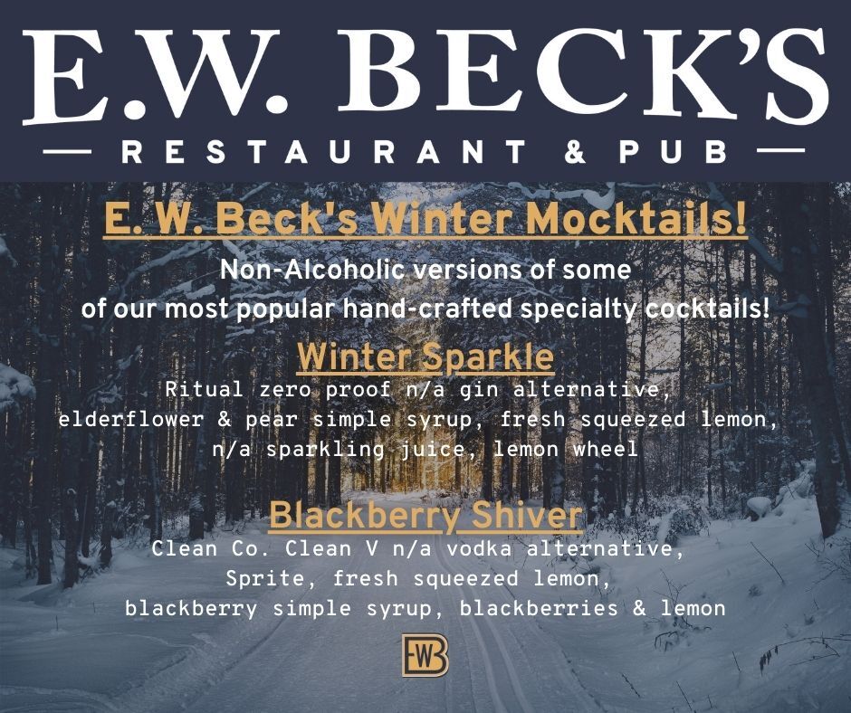 Beck's Winter Mocktails