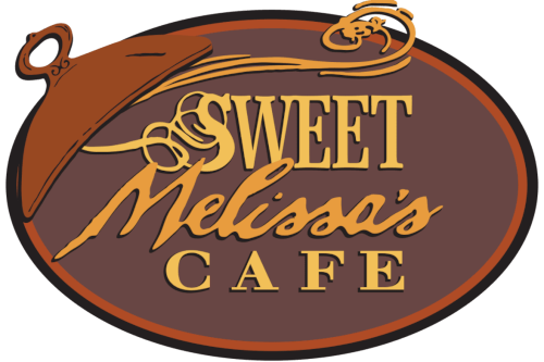 Sweet Melissa's Cafe logo top