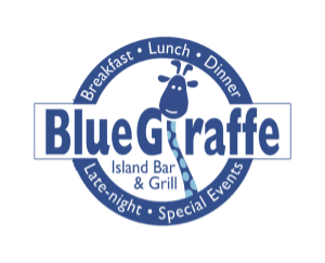 Blue Giraffe Island Bar and Grill logo top - Homepage