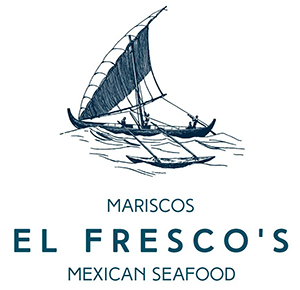 Mariscos el Fresco's logo scroll
