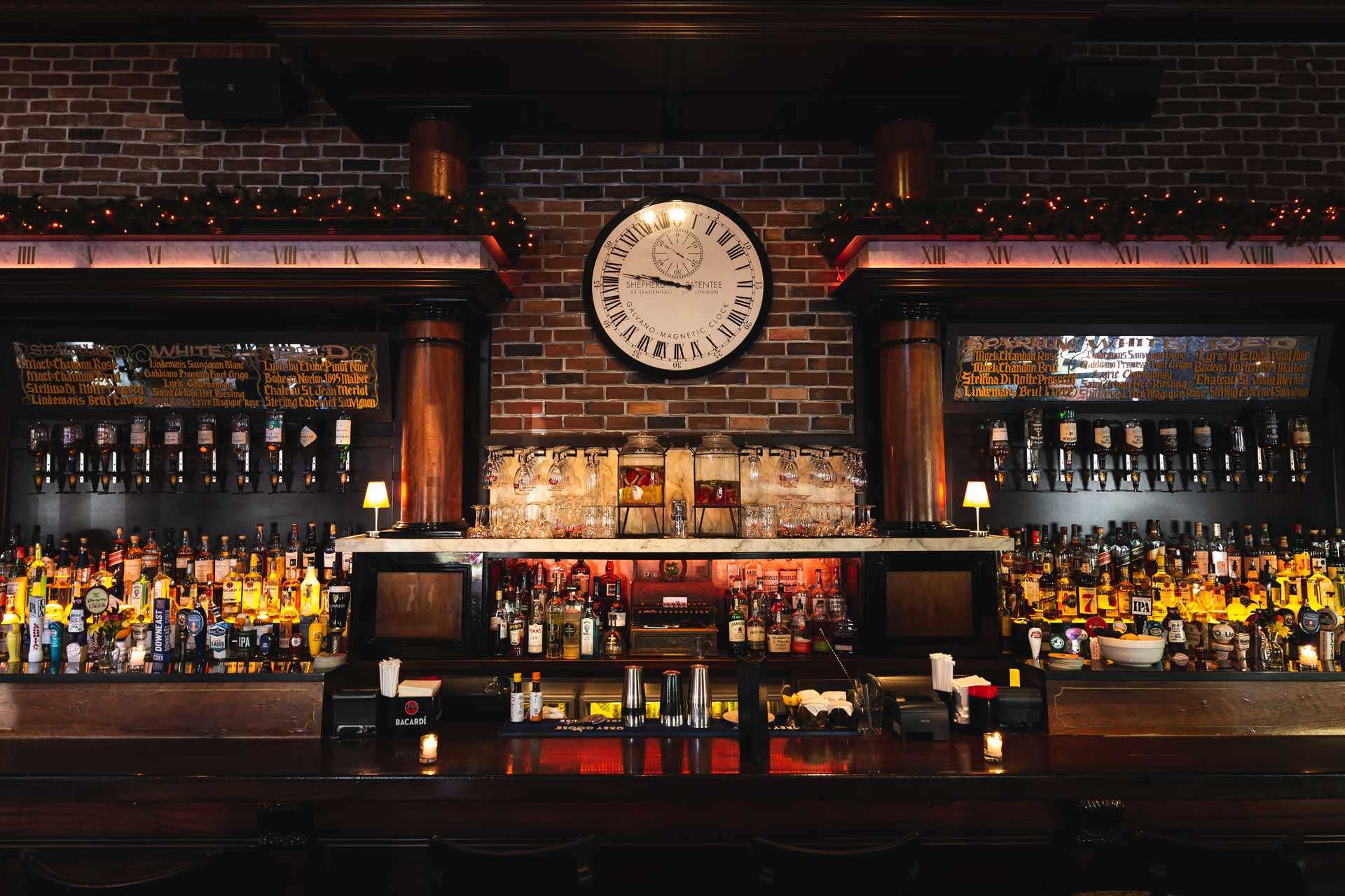 Interior, bar area