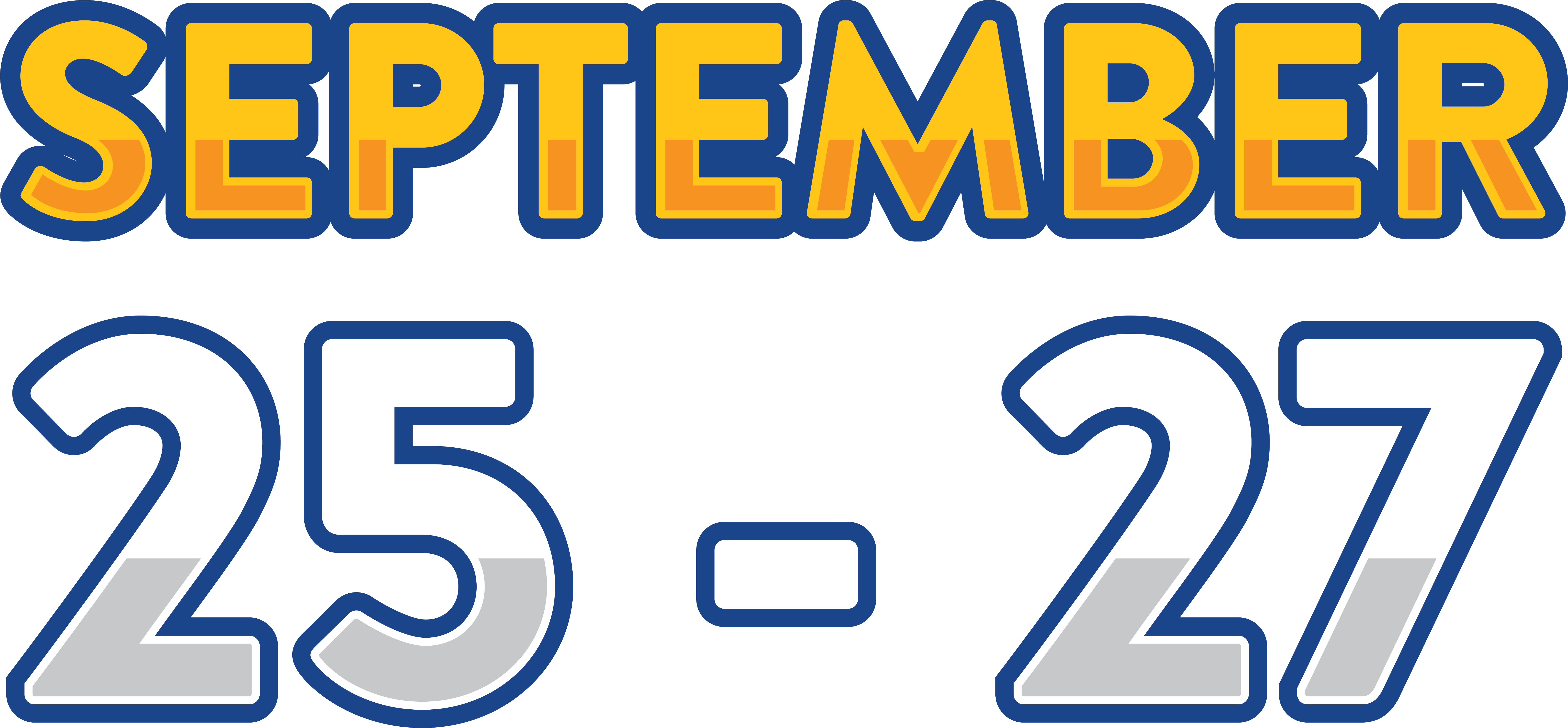 september 25-27