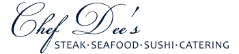 Chef Dee's logo top - Homepage