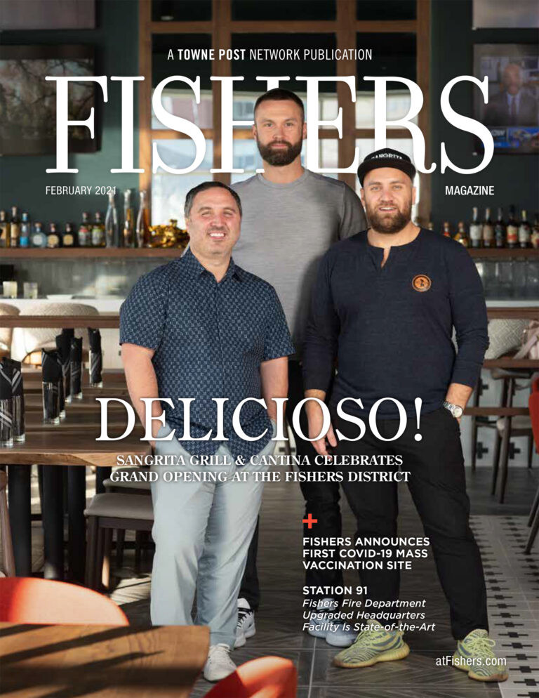 Fisher's Magazine article cover photo